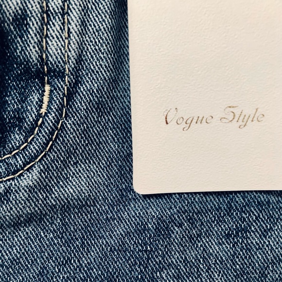 Methera Vogue Style Premium Denim Mom Style High-Rise Jeans - Size 4 - Picture 4 of 9